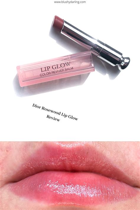 dior lip glow rosewood review